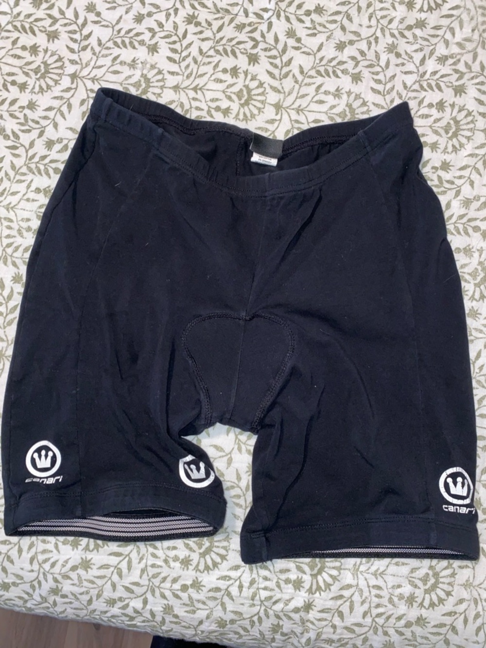 Canari Black Men's‎ Padded Cycling Shorts